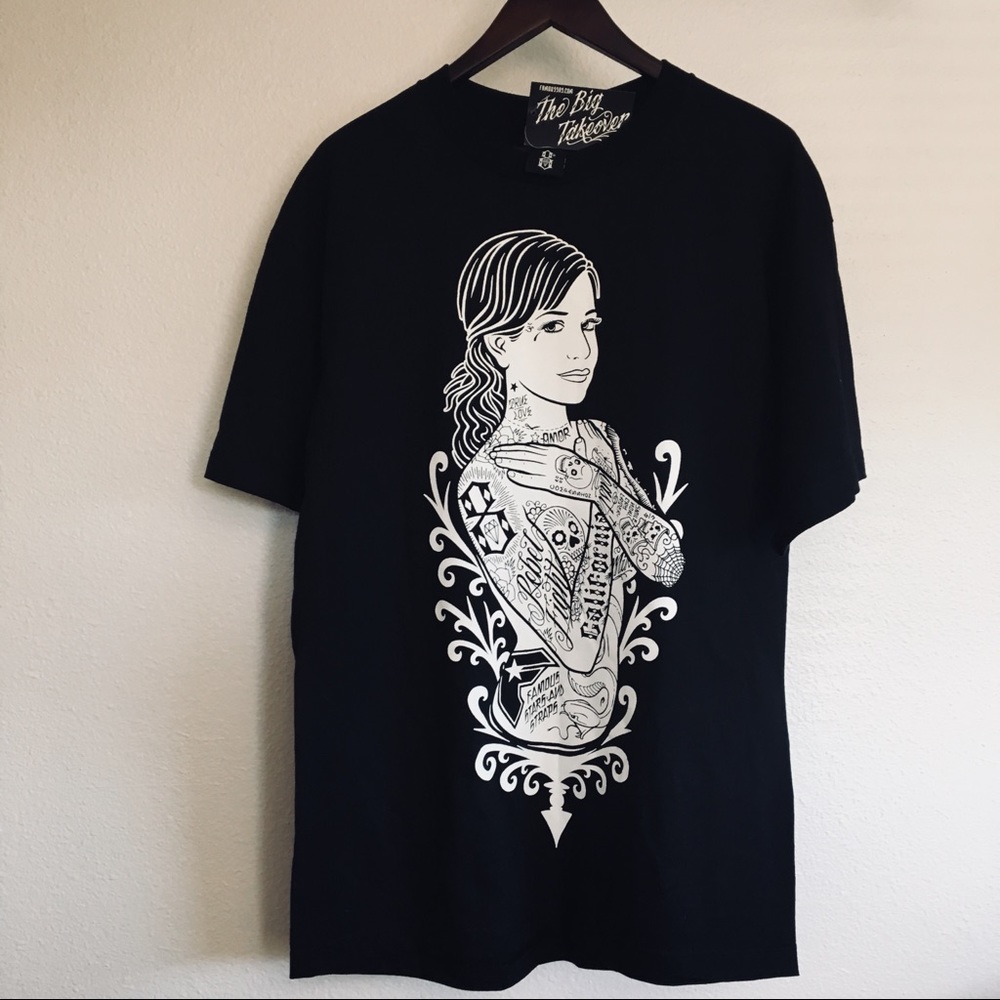 NWT Rebel 8 x Famous Stars and Straps collab